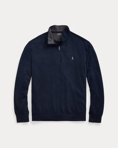 Ralph Lauren Luxury Jersey QuarterZip Pullover
