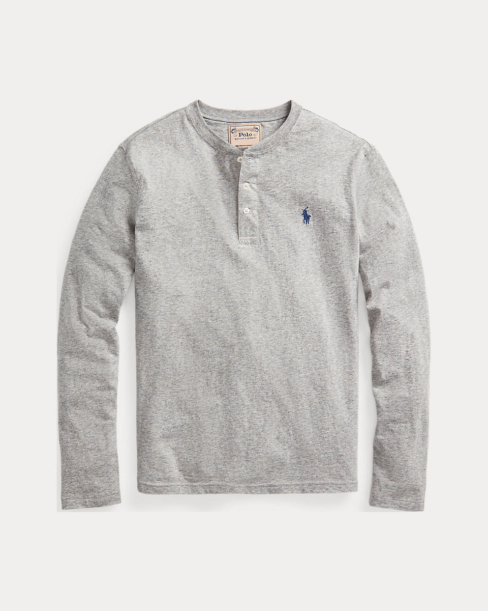 Ralph Lauren Slub Jersey Henley Shirt