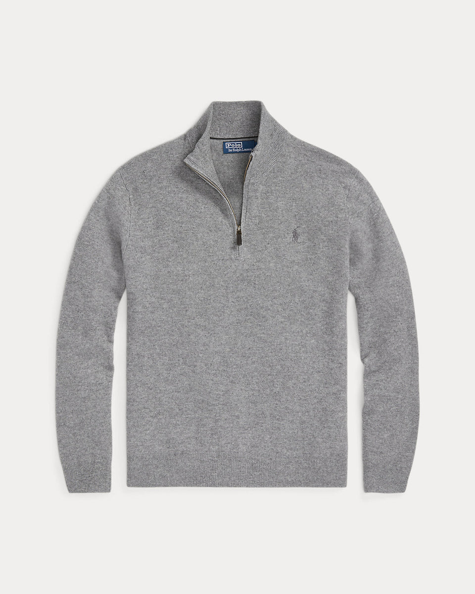 Ralph Lauren Wool QuarterZip Sweater