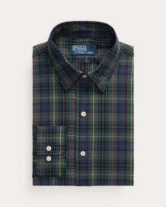 Ralph Lauren Custom Fit Plaid Poplin Shirt