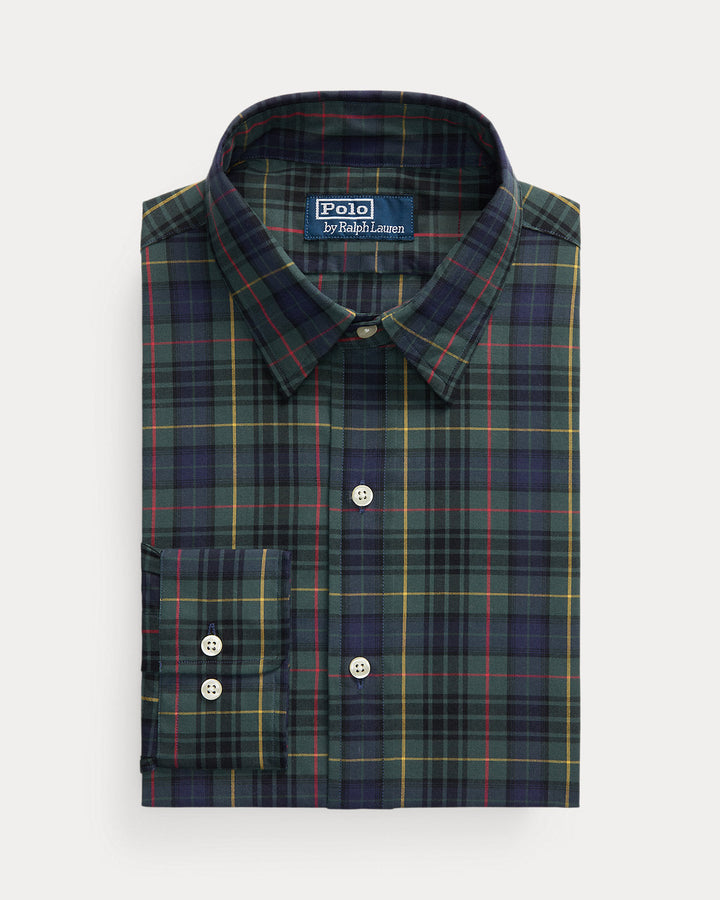 Ralph Lauren Custom Fit Plaid Poplin Shirt
