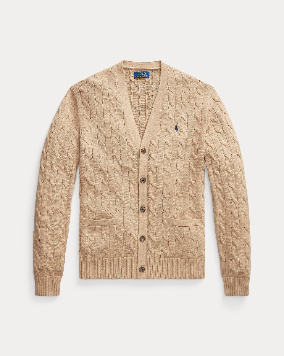 Ralph Lauren CableKnit Cotton Cardigan