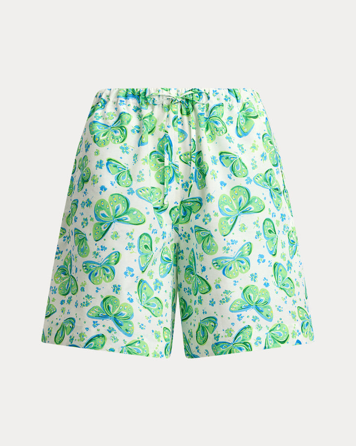 Ralph Lauren Printed CottonLinen Short