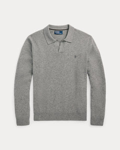 Ralph Lauren Wool JohnnyCollar Sweater