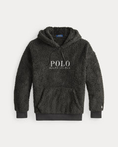 Ralph Lauren Logo Pile Fleece Hoodie
