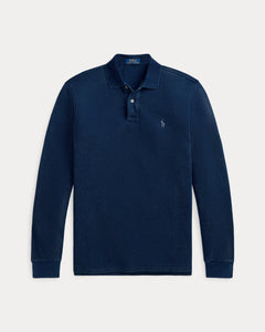 Ralph Lauren Classic Fit Indigo Mesh Polo Shirt