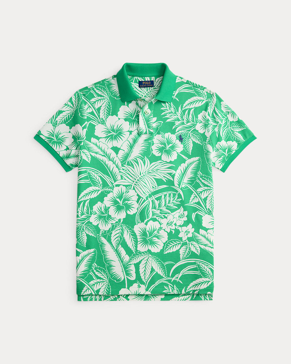 Ralph Lauren Classic Fit Tropical Mesh Polo Shirt