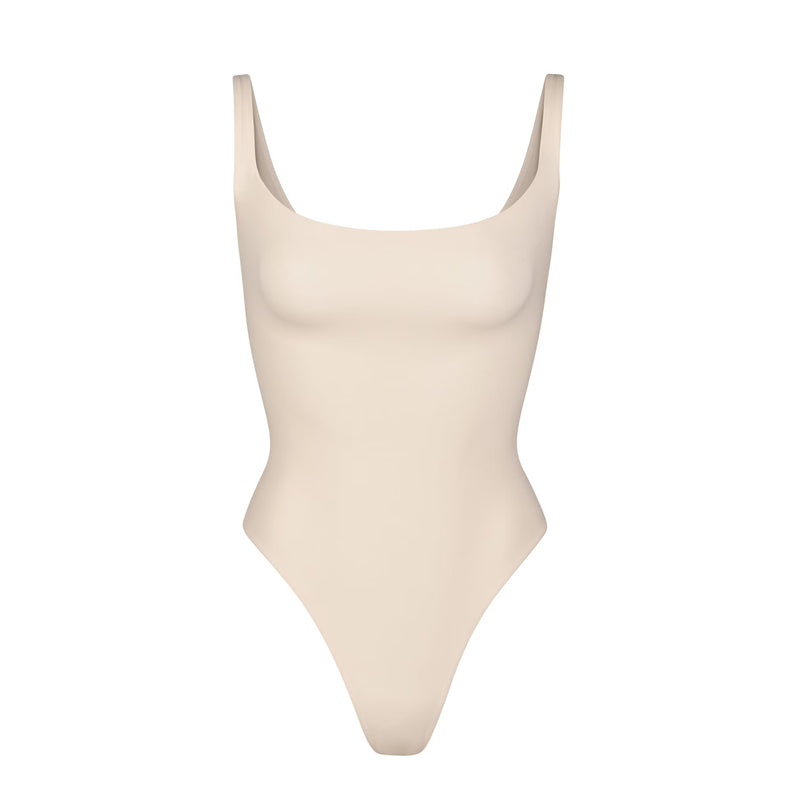 SKIMS Fits Everybody Square Neck Stretch Jersey Body