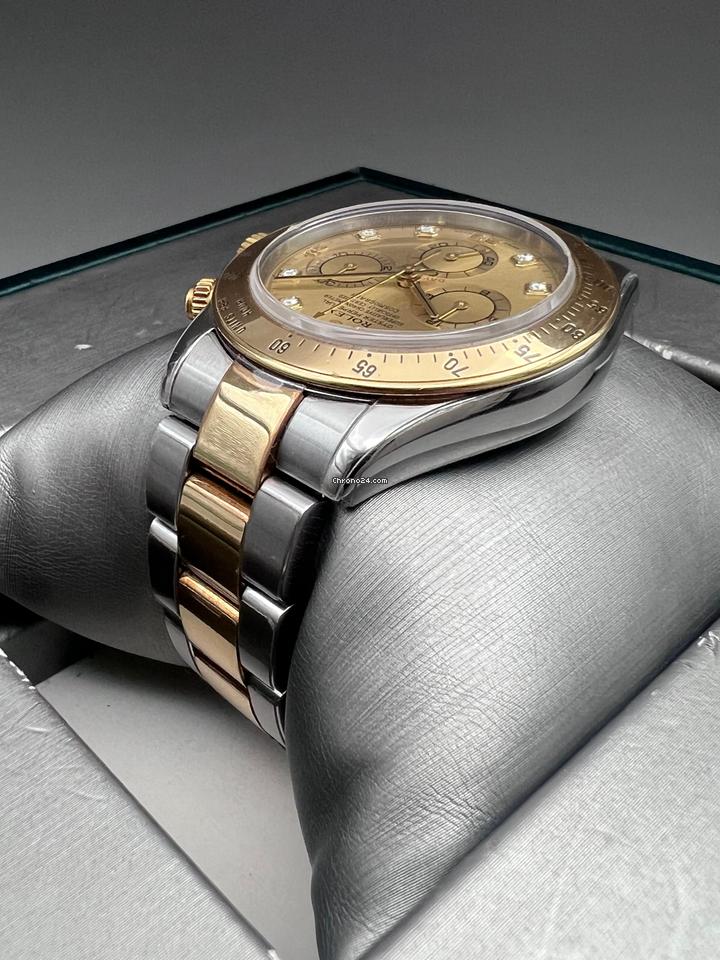 Rolex | Daytona | 116523 | Yellow gold | 40 mm | Gold/Steel | Gold | Automatic