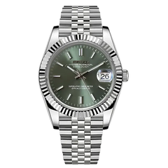 SEIKO MOD datejust mint green