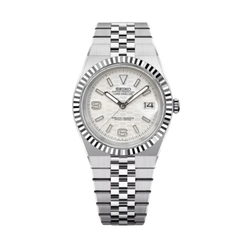 Seiko Mod Land-Dweller Pearly Frost