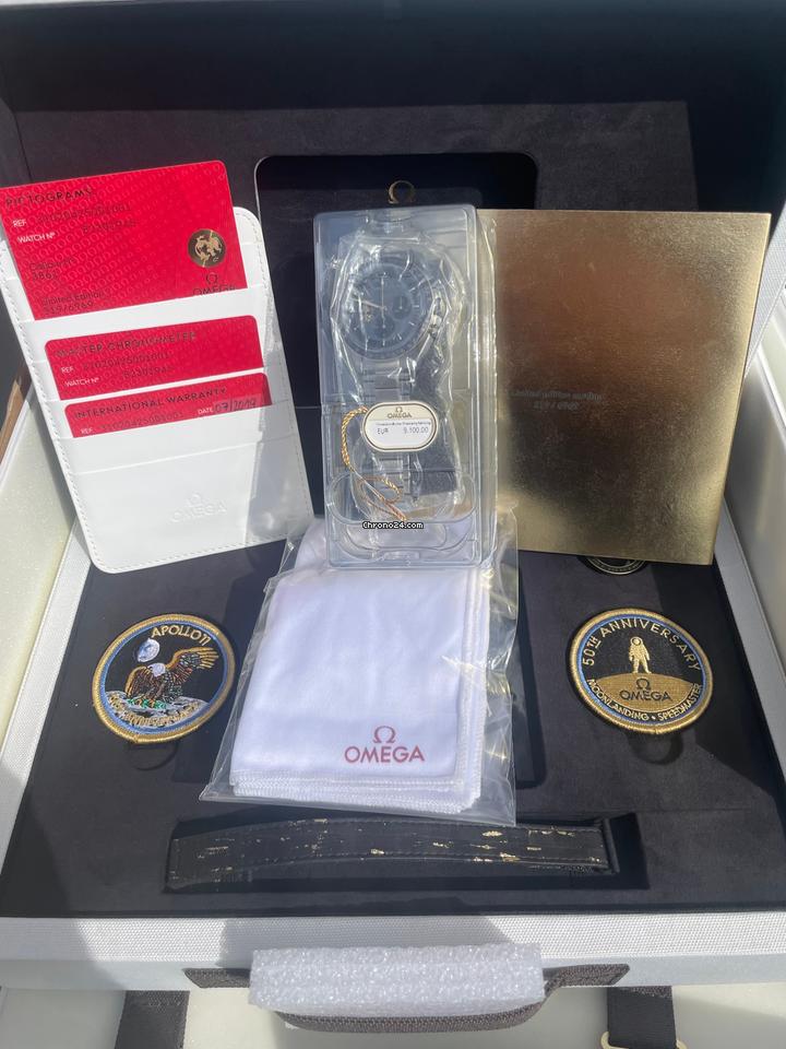 Omega Speedmaster Professional Moonwatch Apollo 11 Full Set 319/6968 50th anniversary inkl. Rechnung