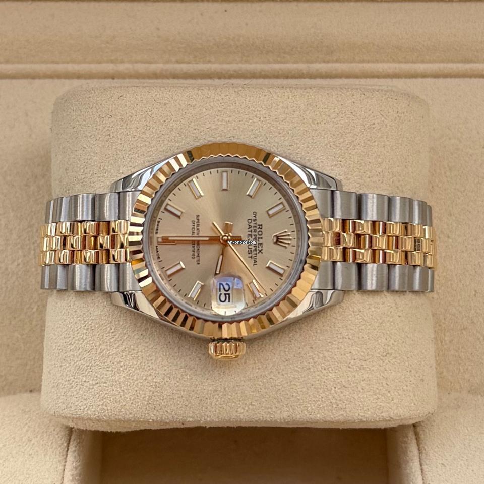 Rolex | Datejust | 279173 | Gold/Steel | 28 mm | Gold/Steel | Champagne | Automatic