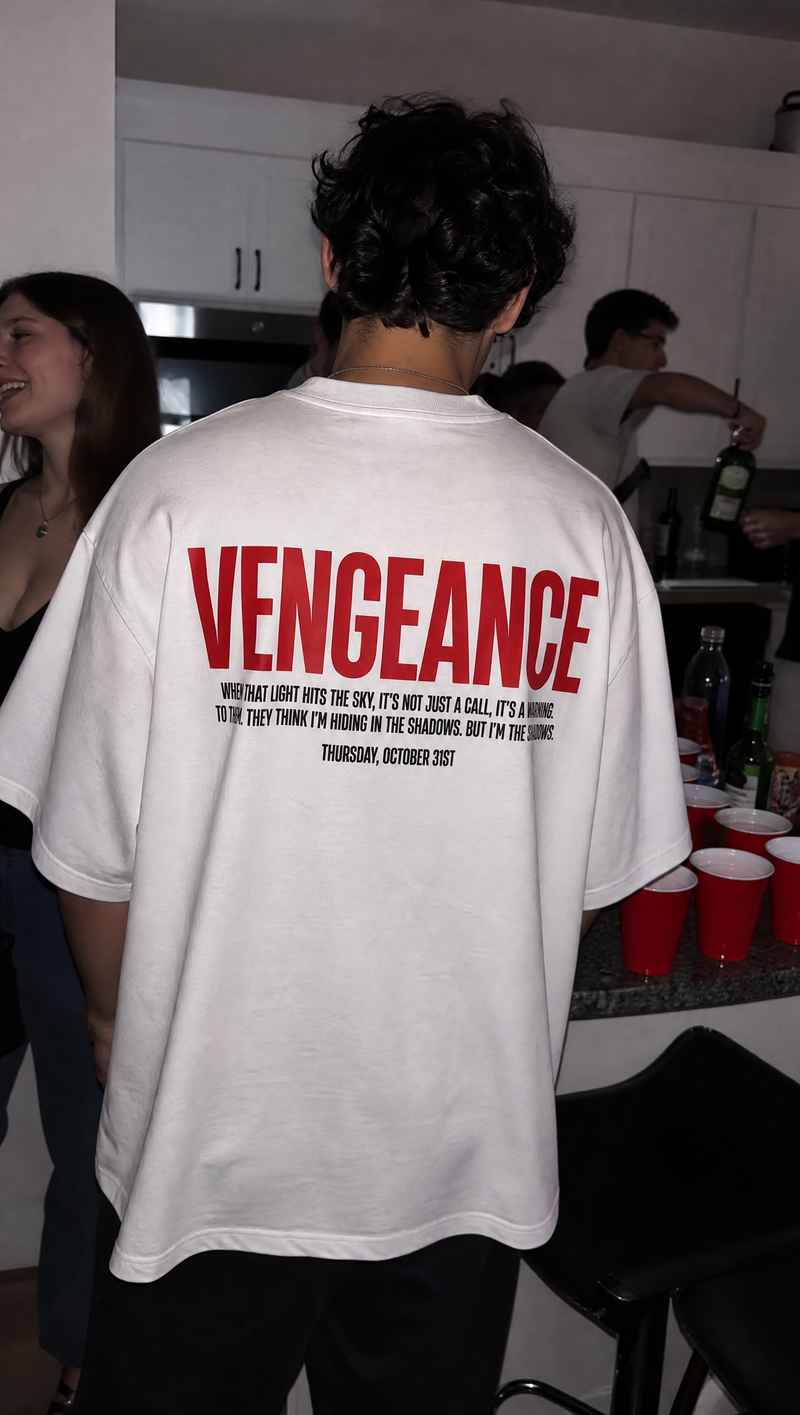 Myugen Vengeance Oversized T-Shirt White