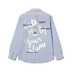 Off Supply Call Me By Your Name Blue Shirt