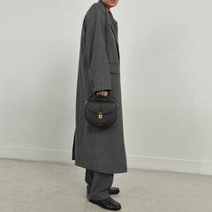 DeMellier The Siena Saddle black small grain