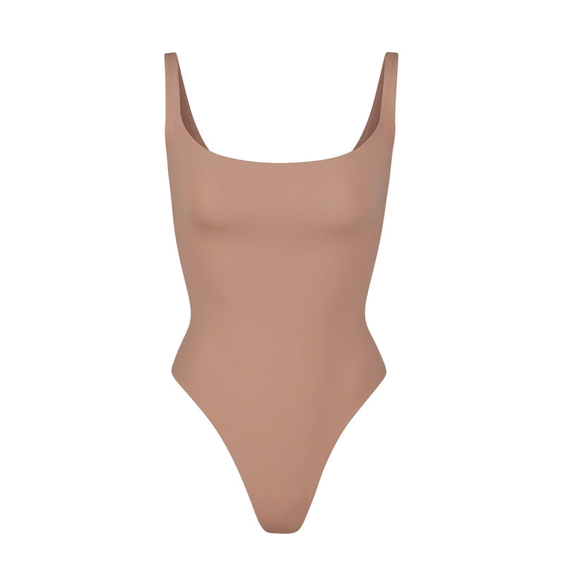 SKIMS Fits Everybody Square Neck Stretch Jersey Body