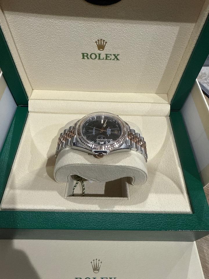 Rolex | Datejust | 126331 | Steel | 41 mm | Rose gold | Black | Automatic