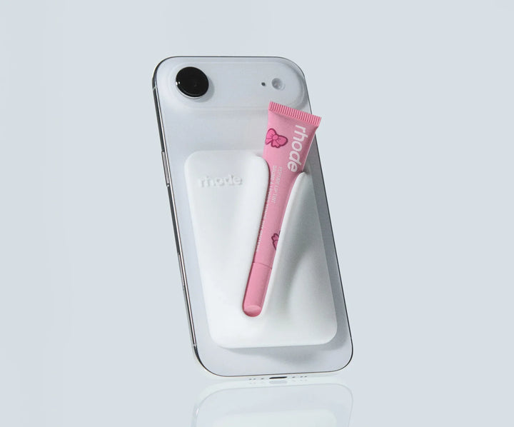 snap-on lip case Lip holder with MagSafe WHITE