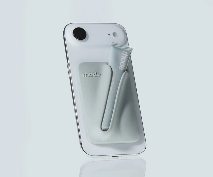 snap-on lip case Lip holder with MagSafe GREY