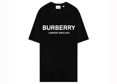 Burberry Logo Print T-Shirt Black