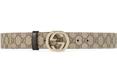 Gucci Belt Supreme G Buckle Brown