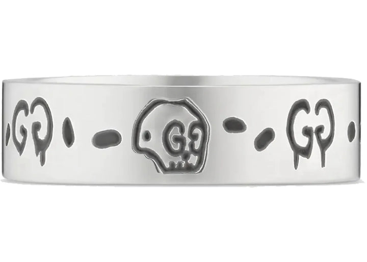 Gucci Ghost Ring Small Silver