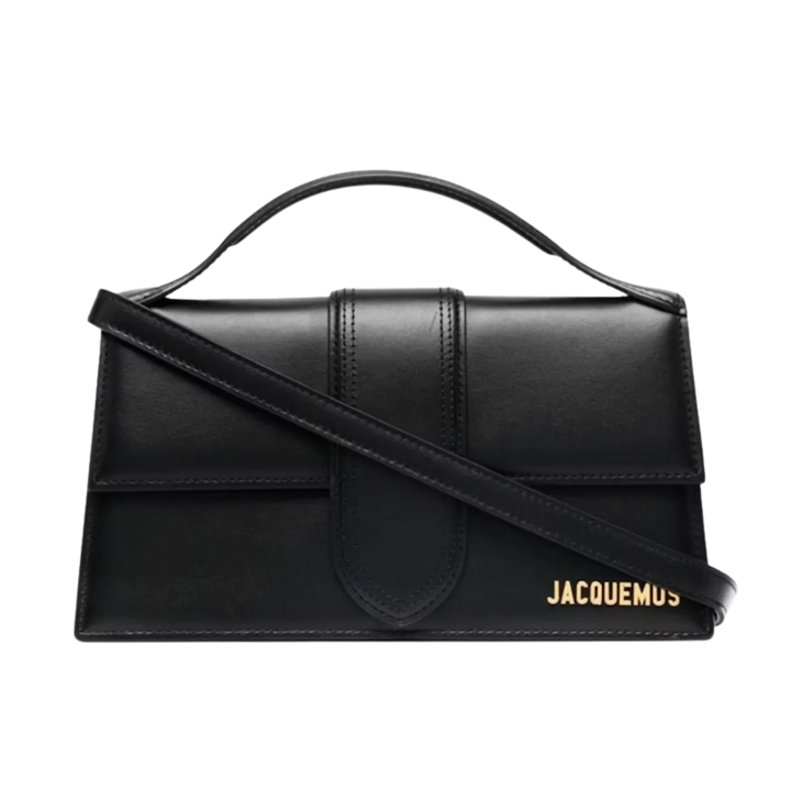 Jacquemus Le Grand Bambino Crossbody Strap Handbag Black