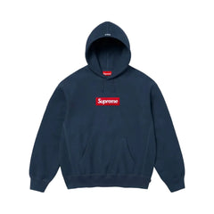 Supreme Box Logo Hoodie Navy