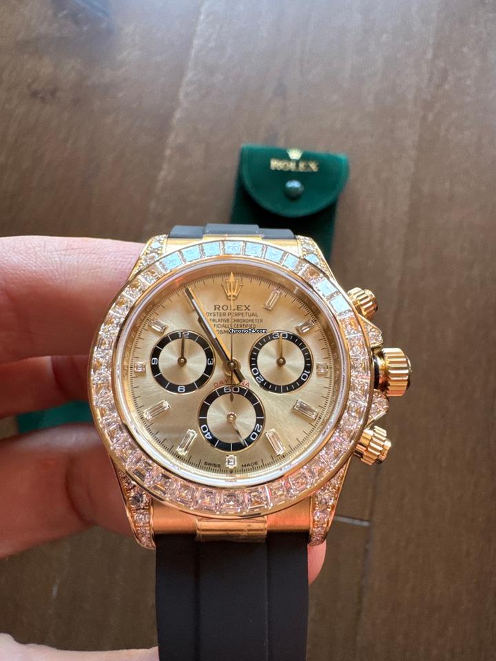 Rolex | Daytona | 126538TBR | Yellow gold | 40 mm | Rubber | Gold | Automatic