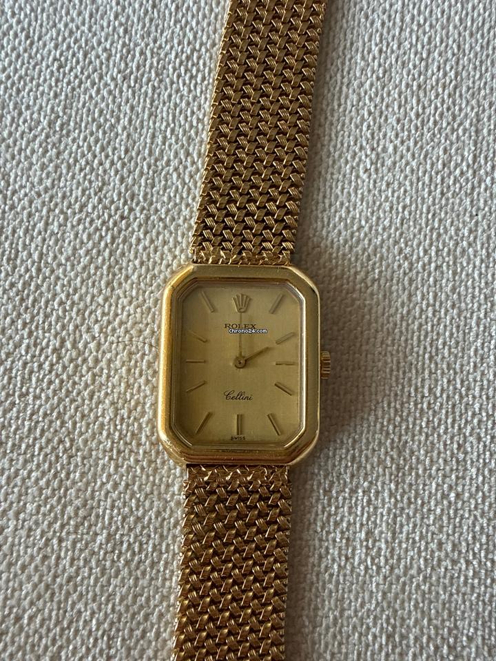 Rolex | Cellini | 4104 | Yellow gold | 23 mm | Yellow gold | Gold | Manual winding