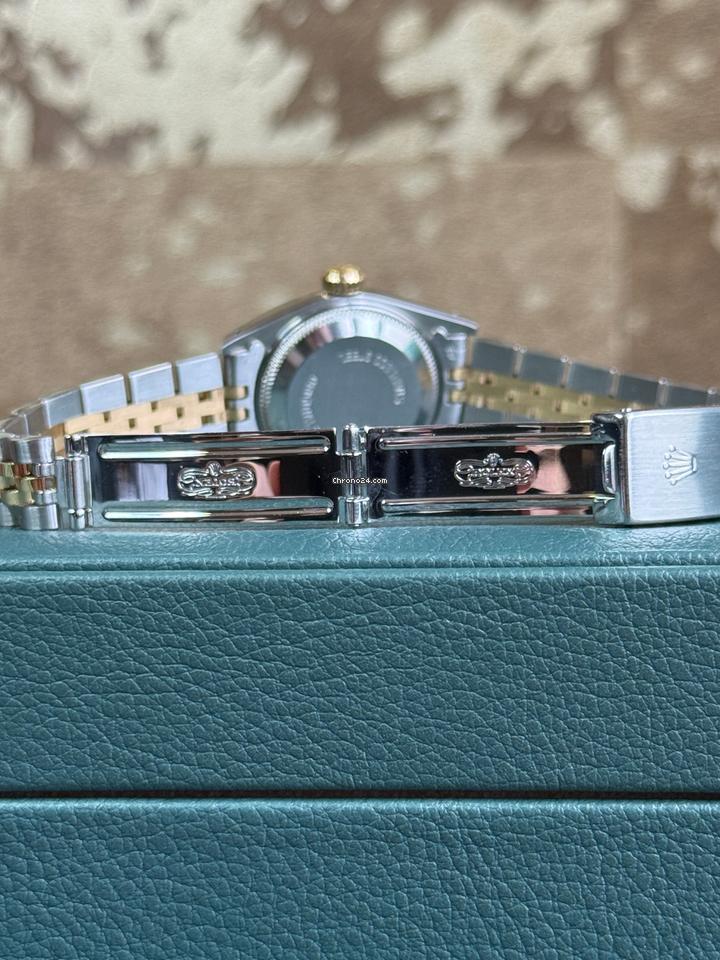 Rolex | Datejust | 69173 | Yellow gold | 26 mm | Gold/Steel | Blue | Automatic