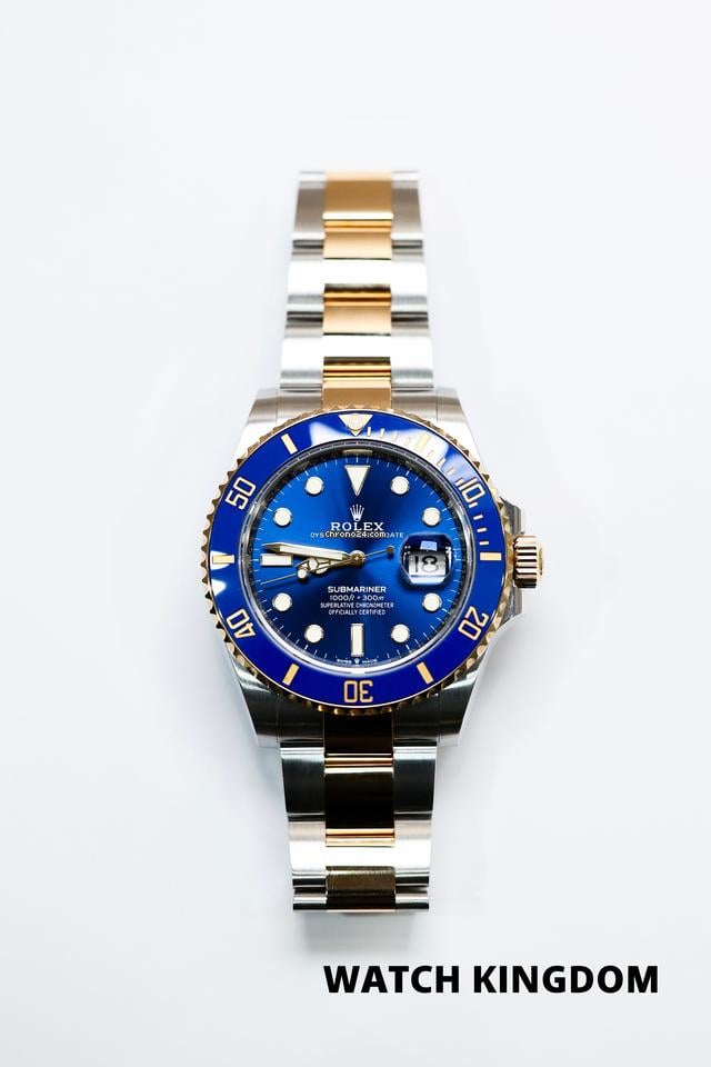 Rolex | Submariner | 126613LB | Yellow gold | 41 mm | Gold/Steel | Blue | Automatic