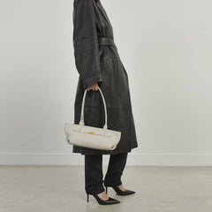 DeMellier The New York Shoulder off-white small grain