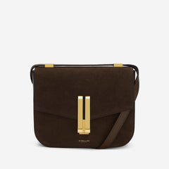 DeMellier The Vancouver mocha suede & mocha smooth