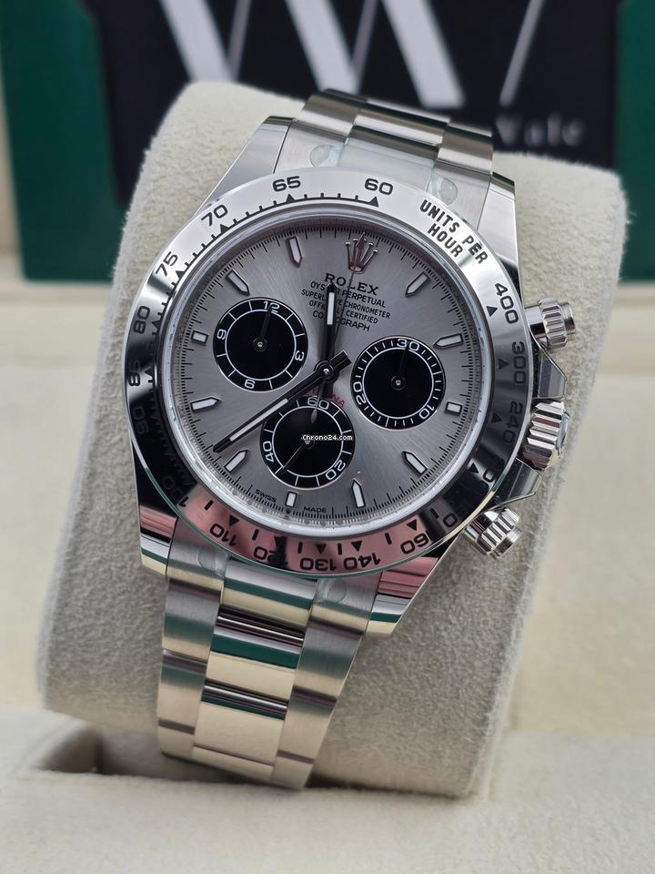 Rolex | Daytona | 126509 | White gold | 40 mm | White gold | Silver | Automatic