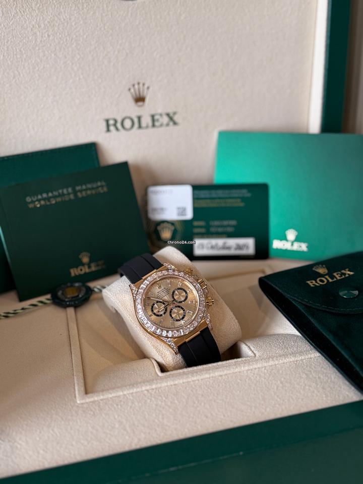 Rolex | Daytona | 126538TBR | Yellow gold | 40 mm | Rubber | Gold | Automatic