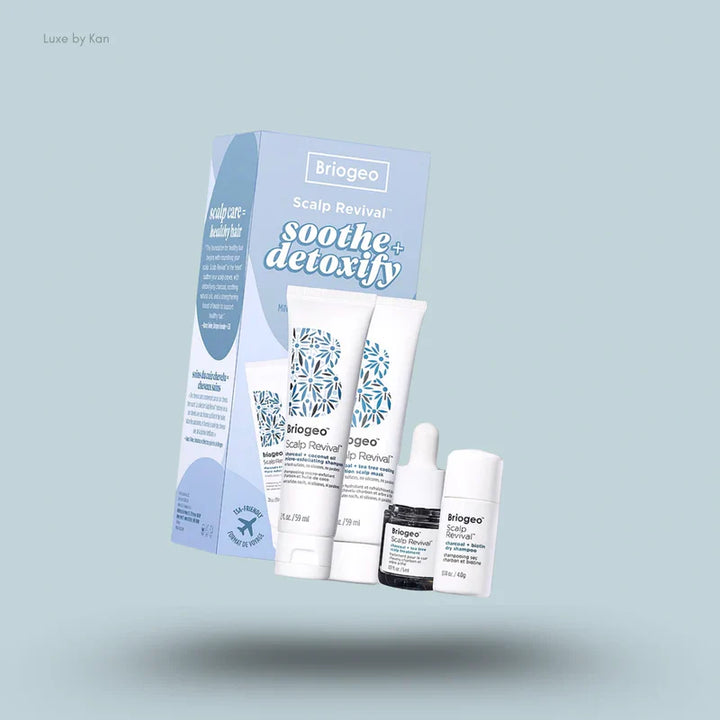 Briogeo Scalp Revival™ Soothe + Detoxify Travel Set