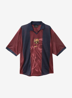 Cactus Jack Travis Scott x Nike x FC Barcelona Retro 2000/01 Home Skeleton Jersey Multicolor