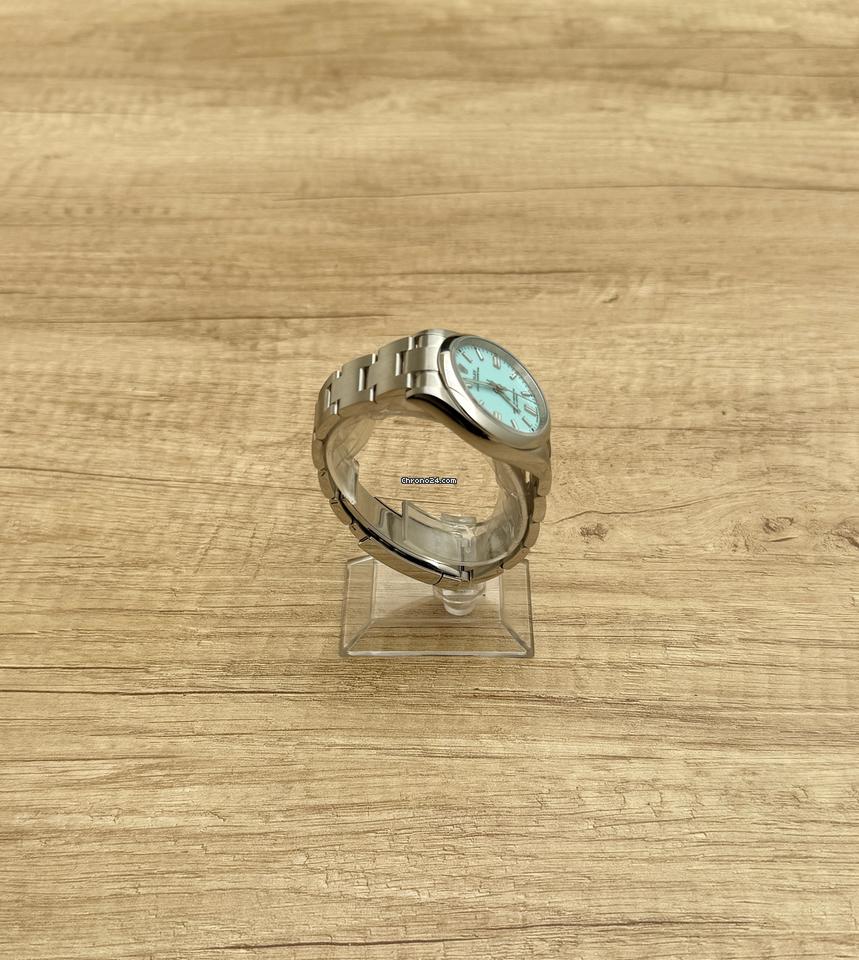 Rolex | Oyster Perpetual | 126000 | Steel | 36 mm | Steel | Turquoise | Automatic