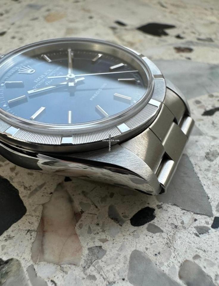 Rolex | Air King | 14010M | Steel | 34 mm | Steel | Blue | Automatic