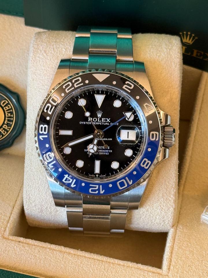 Rolex | GMT-Master II | 126710BLNR | Ceramic | 40 mm | Steel | Black | Automatic