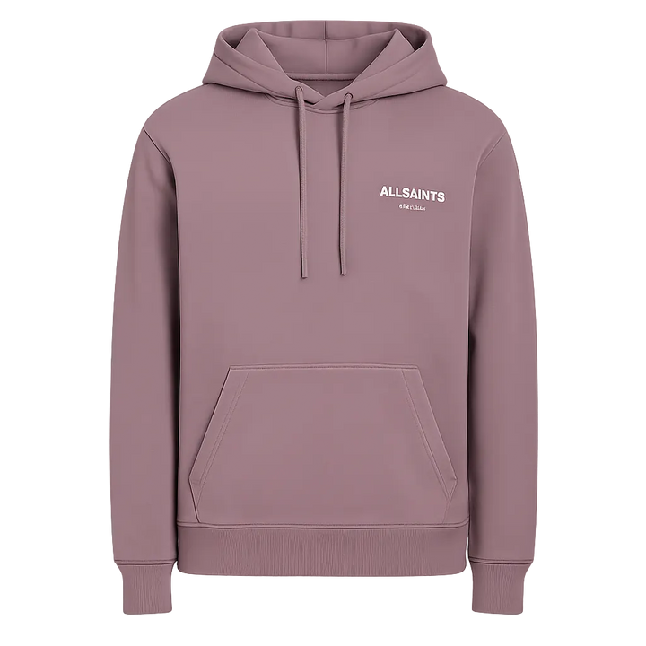 Underground Pullover Logo Hoodie purple color