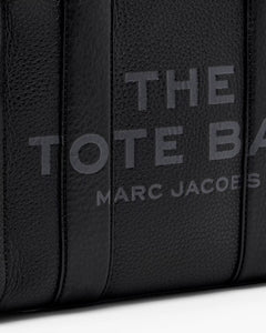 Marc Jacobs Marc Jacobs The Leather Small Tote Bag Black Black
