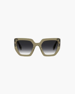 Marc Jacobs Marc Jacobs The J Marc Square Sunglasses Olive Olive
