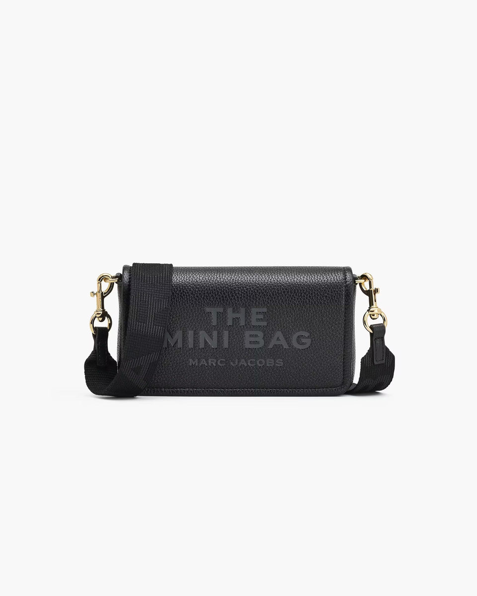 Marc Jacobs Marc Jacobs The Leather Mini Bag Black Black