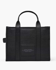 Marc Jacobs Marc Jacobs The Leather Medium Tote Bag Black Black