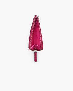Marc Jacobs Marc Jacobs The Leather Top Zip Multi Wallet Raspberry Pink Raspberry Pink