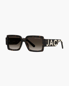 Marc Jacobs Marc Jacobs The Bold Logo Square Sunglasses Havana Havana
