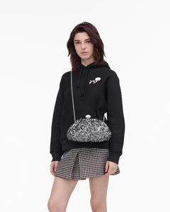 Marc Jacobs Marc Jacobs The Sequin Glam Small Clutch Silver Silver